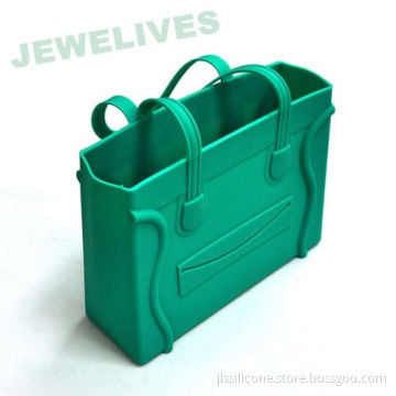 Lfgb Silicone Hand-bag With Smile Face 